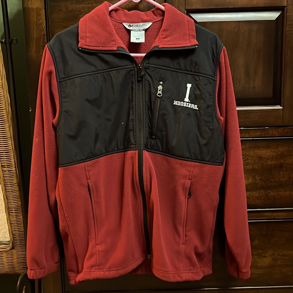 Indiana Hoosiers Columbia zip-up fleece